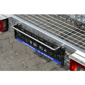 Rear carrier Ergo lifting handle, stainless steel