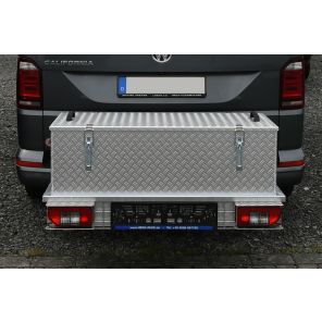 Heck-Pack aluminium transport box for 1200x500 mm rear carriers