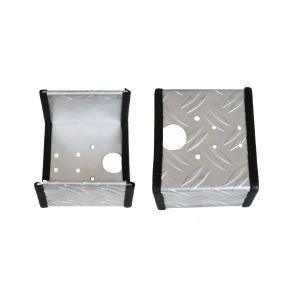 Aluminium protective guards for Heck-Pack lighting