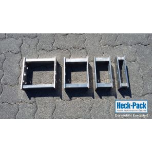 Heck-Pack stainless-steel ATV carrier extension
