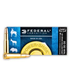 Munizioni Federal Power Shok 30-30 Winchester 8,10g / 125gr JHP