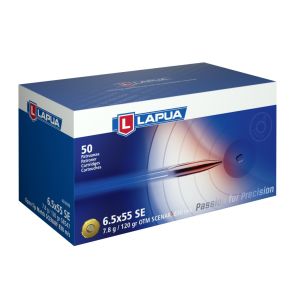 Lapua Ammunition 6,5x55 SE GB547 7,8g / 120gr OTM Scenar-L 830m/s