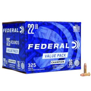 Federal Champion Ammunition 22 LR Value Pack 2,33g / 36gr CPHP - Bulk