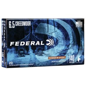 Federal Power Shok Ammunition 6,5mm Creedmoor 9,0g / 140gr SP