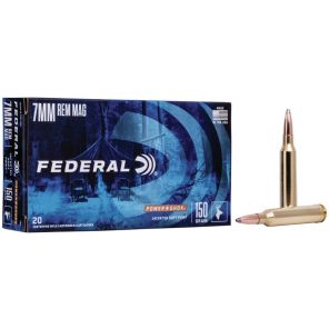 Federal Power Shok Ammunition 7mm Remington Magnum 9,70g / 150gr SP