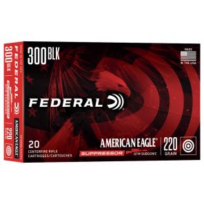 Strelivo Federal American Eagle 300 Blackout 14,25g / 220gr OTM Subsonic