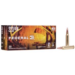 Munizioni Federal Fusion 223 Remington 4,01g / 62gr SP
