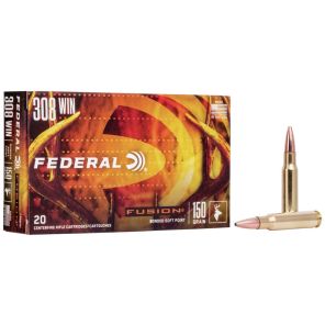 Federal Fusion Ammunition 308 Winchester 9,7g / 150gr SP