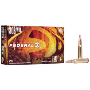 Federal Fusion Ammunition 308 Winchester 11,7g / 180gr SP