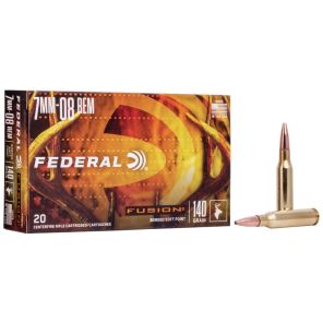 Federal Fusion Ammunition 7mm-08 Remington 9,0g / 140gr SP