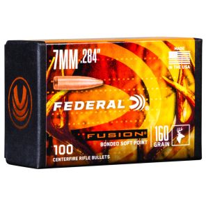 Federal Fusion Bullets 7mm (284) 10,30g / 160gr SP