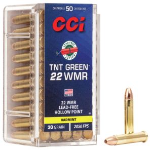 Munizioni CCI 22 WMR Speer TNT Green HP