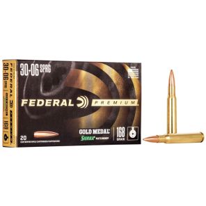 Federal Gold Medal Ammunition 30-06 Sprg. 10,9g / 168gr Sierra Match King BT HP