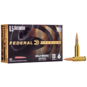 Federal Gold Medal Ammunition 6,5 Creedmoor 8,42g / 130gr Berger Hybrid VLD