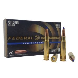 Federal Tactical LE Ammunition 308 Winchester 10,8g / 168gr Tactical Bonded Tip