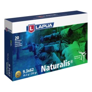 Strelivo Lapua 9,3x62 16,20g / 250gr N560 Naturalis