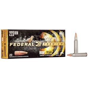 Munizioni Federal Premium 223 Remington 3,56g / 55gr Nosler Ballistic Tip