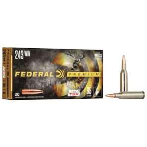 Munizioni Federal Vital Shok 243 Winchester 5,50g / 85gr Barnes Triple Shok