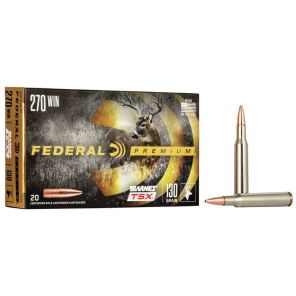 Strelivo Federal Premium 270 Winchester 8,42g / 130gr Barnes Triple Shock X