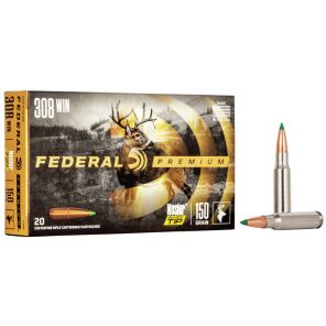 Federal Premium Ammunition 308 Winchester 9,7g / 150gr Nosler Ballistic Tip