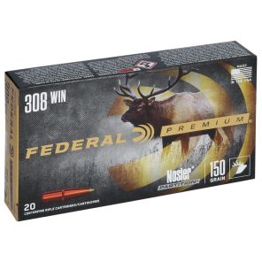 Federal Premium Ammunition 308 Winchester 9,7g / 150gr Nosler Partition
