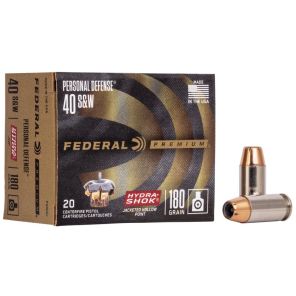 Federal Premium Ammunition 40 S&W 11,7g / 180gr Hydra Shok HP