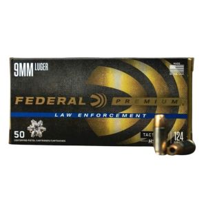 Federal Premium Ammunition 9x19mm 8,0g / 124gr Personal Defence HST JHP