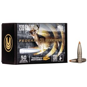 Federal Premium Bullets 270 (277) 8,40g / 130gr Trophy Bonded Tip