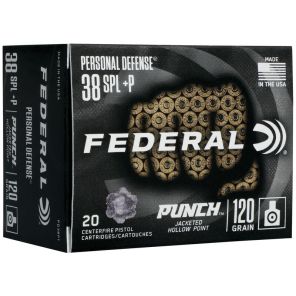 Federal Premium Ammunition 38 Special 7,77g / 120gr Punch JHP