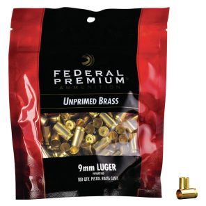 Federal Brass 9mm Luger
