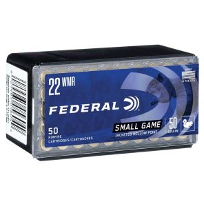 Streljivo Federal 22 WMR Small Game 3,24g / 50gr JHP