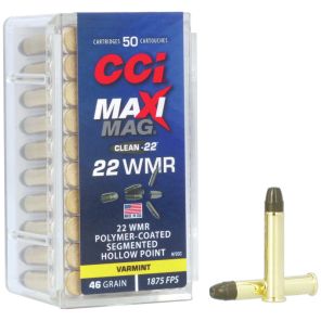 Munizioni CCI 22 WMR Maxi Mag SHP