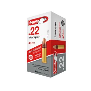Streljivo Aguila 22 LR Interceptor 2,59g / 40gr CP SP