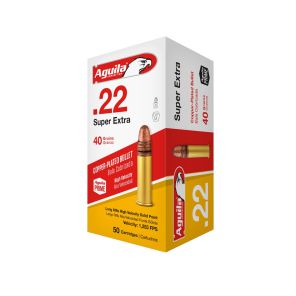 Aguila Ammunition 22 LR Super Extra High Velocity 2,59g / 40gr CP SP