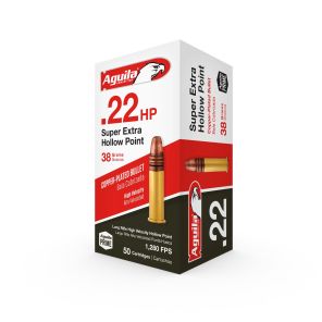 Aguila Ammunition 22 LR Super Extra High Velocity 2,46g / 38gr CP HP