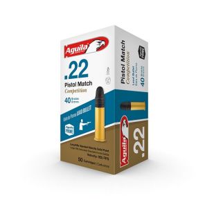 Aguila Ammunition 22 LR Pistol Match Competition 2,59g / 40gr LRN