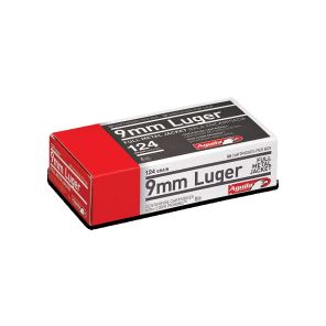 Strelivo Aguila 9x19mm 8,0g / 124gr FMJ